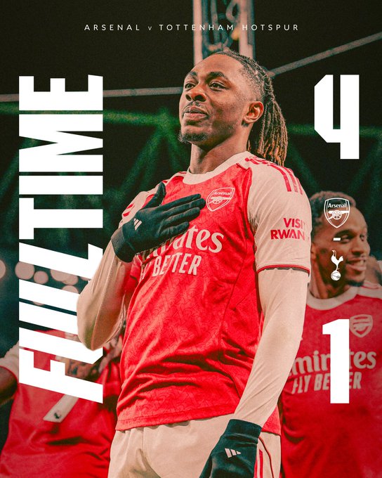 スーパーエゼがトッテナムを突き放す！アーセナル試合レポート